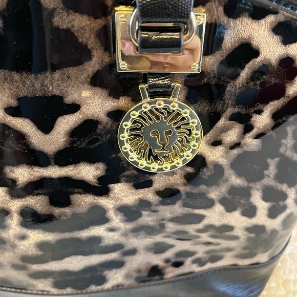 Anne Klein black satchel - Picture 4 of 7